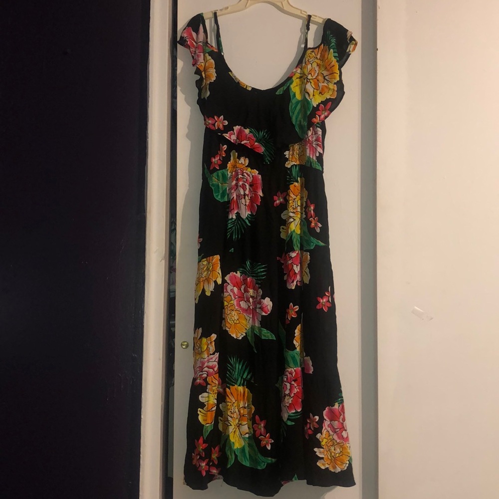 Floral midi dress